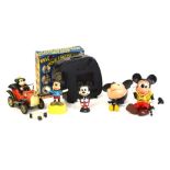 Mickey Mouse: A collection of assorted Mickey Mouse items to comprise: Bell Home Cine De Luxe;