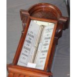 An early 20th cent Oak barometer