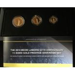 2019 Gold Prestige Sovereign Set, East Caribbean State, Anniversary of the Moon Landings. Limited