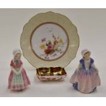 Royal Doulton Dinky Do HN1678, Tootles HN1680, Royal Crown Derby Old Imari 1128 pin tray and a