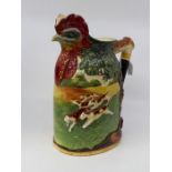 Royal Doulton limited edition presentation hunting water jug, 1930's, 34cms high approx (some