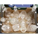 Collection of 20th Century lead cut glass