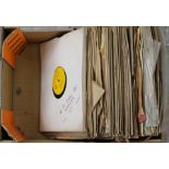 A collection of 60 vinyl LP/12" records including; gospel, Sandy Denny, Kinks, folk, Hootenanny,