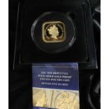 *** COLLECTED 19/10/19 BJ *** The 2019 Britannia four sided Gold Proof Twenty Pound Coin, in