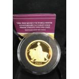 *** COLLECTED 19/10/19 BJ *** 2019 Queen Victoria 200th Anniversary 24ct Gold Proof £20 Coin,