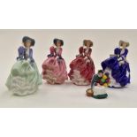 Royal Doulton figurines, various colourways; Top of the Hill HN1824, limited edition, an example