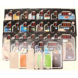 Star Wars card backs, Return of the Jedi, approx. 25 cards.