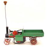 Mamod steam wagon complete with burner