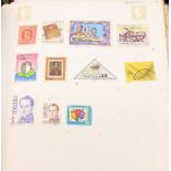Large collection of misc stamps and albums, traffic light pairs, FDC (2 bags)