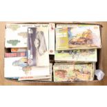 A large collection of assorted Airfix, boxed, contained within three boxes and a bag (4)