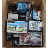 Star Wars mini rigs including Laser Cannon, ISP-6, Energizer, Desert Skiff, Forest Ranger, all