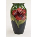 A Moorcroft vase, in the Hibiscus pattern