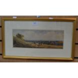 A Robert Thorne (1842-1935) landscape of Kentish Pastures, signed.