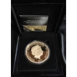 *** COLLECTED 19/10/19 BJ *** The D-Day Invasions Gold Proof Fifty Sovereign Coin, in Original