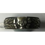 Reproduction Third Reich SS Honour Ring. Marked to the inside " Slb 21.06.42 E. Kruger H.