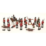 Britains assorted guards and soldiers x 20