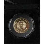*** COLLECTED 19/10/19 BJ *** The 2018 Sapphire Coronation Jubilee Gold twenty pound coin, in