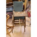 ***AWAY*** A 20th Century childrens high chair