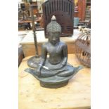 A seated Buddhist figure, approx 49 cms in height