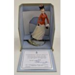 A boxed Royal Worcester figure 'Emily' no 372/500