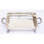 **AWAY** TAKE TO LONGFORD CRICKET CLUB  NEXT VALUATION DAY** A silver plated Maltese entrée dish,