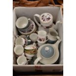 **AWAY** Assorted 20th Century ceramics including paragon 'Michelle' pattern coffee set and part