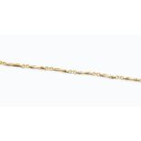 A 9ct gold fancy link bracelet, length approx 7.5'', weight approx 6.9 in a box