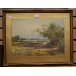 A pair of Prints, by Sylvester Stannard, depicting Over, near St Ives, Hunts and other of