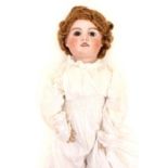 **REOFFER IN A&C NOV £40-£60** Verlingue: A bisque head doll, marked to neck '10 Liane', Made by