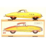 Tinplate; Paya of Spain, Packard 1949, boxed with certificate