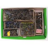 A quantity of lead soldiers. (one box)
