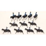 Britains Blue Cavalry 1940's x 26 ex shop stock, unused