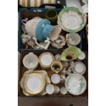 Collection of early to mid 20th Century ceramics including tea wares, vases and water jugs