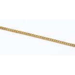 A 9ct gold curb link bracelet, lengh approx 7.5'', weight approx 14.8gms, in box