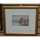 George Oliver Ayre, Cornelian Bay, Nr Scarborough, watercolour, signed and dated 1923, lower left,