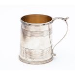 A William IV silver christening mug by John, Henry and Charles Lias, London, 1835