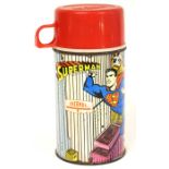 Superman: A Superman Thermos, 1967, No. 2892, height approx. 17cm.