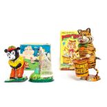 Funny Tiger: A boxed, tinplate, Mechanical Funny Tiger, Made in Japan, for Marx, complete within