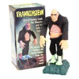 Frankenstein: A boxed 1980's, battery operated, plastic Frankenstein, Made by Poynter Products,