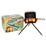 Periscope Firing Range: A boxed, battery operated, tinplate, Electronic Periscope Firing Range, Made