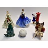 A parcel lot to include Wedgwood Henry viii, Royal Staffordshire "Emerald", Royal Staffordshire "