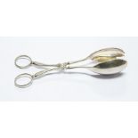 A pair of silver salad servers 4.47 ozt approx, Birmingham 1937