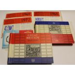 Two GB Stamp Albums plus loose sheets and a small selection of First Day Covers.