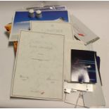 Concorde; a collection of memorabilia regarding 1991 - flight from Heathrow to East Midlands