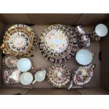 Royal Crown Derby tea set, 2451, early 20th Century, Duesbury Pattern (Q)