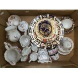 Royal Crown Derby porcelain to include Derby Posies, graduated jugs (7) dinner plates (5) conserve