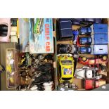Collection of assorted diecast vehicles including cars, motorcycles, trucks etc (2 boxes)