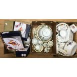 Collection of Royal Worcester Evesham and vista alegae dinner wares.