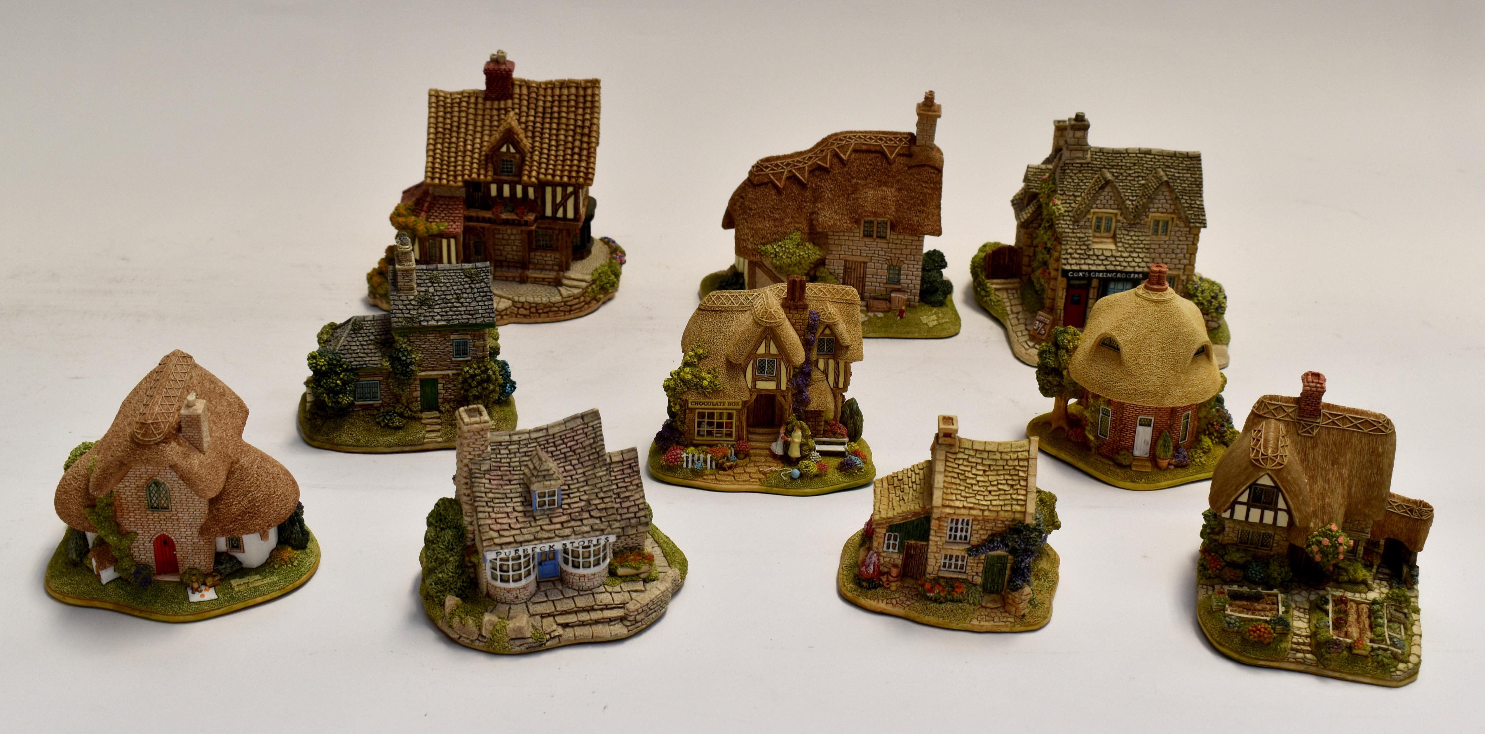 A collection of Lilliput Lane boxed models