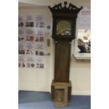 A Noon, Ashby De La Zouch, longcase clock with pendulum, 30 hour